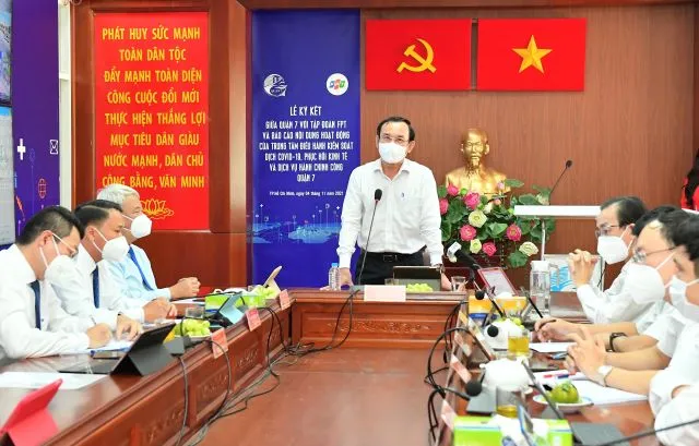 Bí thư Thành ủy TPHCM Nguyễn Văn Nên: Xây dựng giải pháp ngăn chặn nguồn lây bệnh từ xa