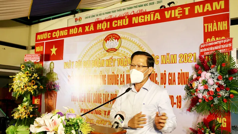 Lấy tinh thần sẻ chia trong đại dịch để xây dựng khu dân cư đoàn kết