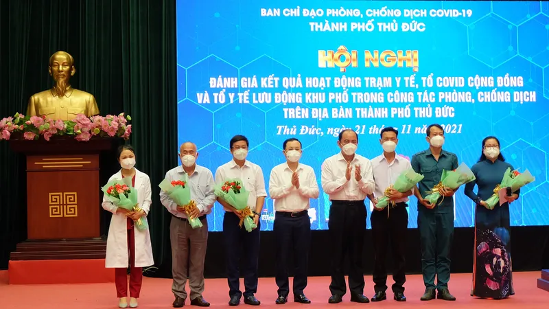 TP Thủ Đức có tổ y tế lưu động khu phố chăm sóc sức khỏe người dân