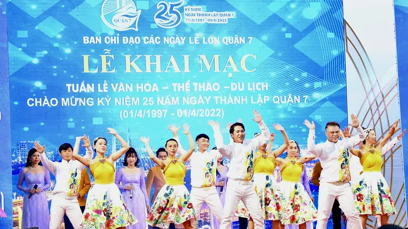 Sôi nổi các hoạt động tại Tuần lễ Văn hóa - Thể thao - Du lịch quận 7 