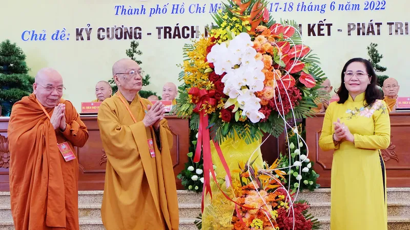 Hòa thượng Thích Lệ Trang làm Trưởng Ban Trị sự Giáo hội Phật giáo Việt Nam TPHCM
