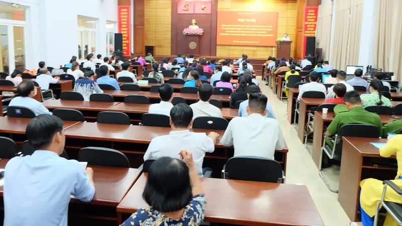 Quang cảnh hội nghị. Ảnh: THU HƯỜNG