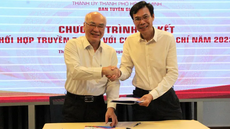 TPHCM ký kết phối hợp truyền thông với 21 cơ quan báo chí