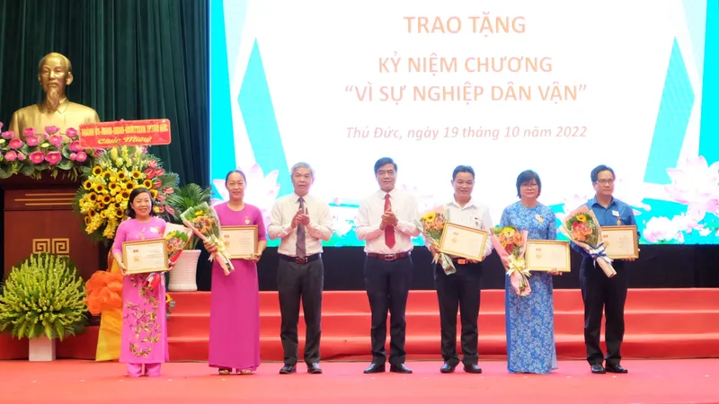  TP Thủ Đức tuyên dương 202 tập thể, cá nhân điển hình “Dân vận khéo”