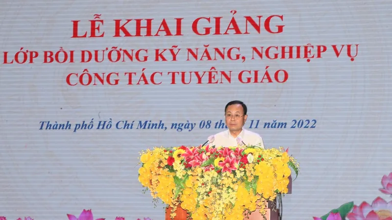 TPHCM: Bồi dưỡng kỹ năng, nghiệp vụ công tác tuyên giáo cho hơn 420 học viên