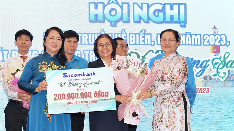 TPHCM quyên góp 76 tỷ đồng cho chương trình "Vì Trường Sa xanh"