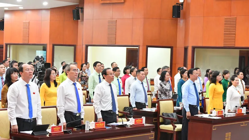 Khai mạc kỳ họp thứ 10 HĐND TPHCM khóa X