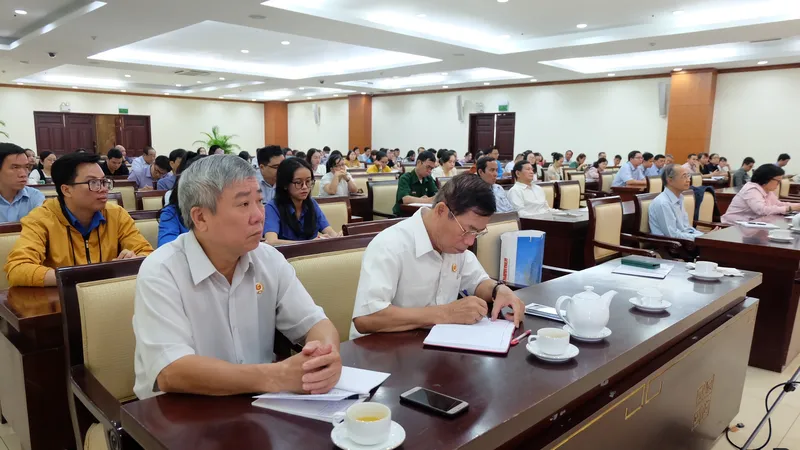 Đảng ủy khối Dân - Chính - Đảng TPHCM tổ chức hội nghị tập huấn viết tin, bài phản bác quan điểm sai trái 