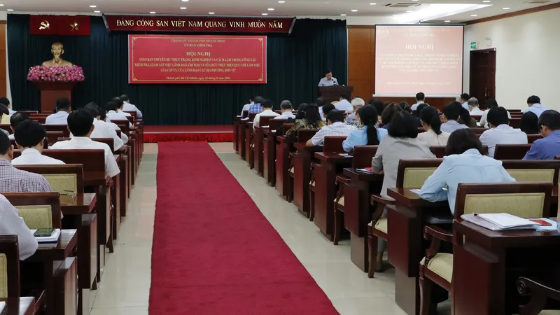 TPHCM: Qua kiểm tra, giám sát, đã xử lý kỷ luật 188 tổ chức Đảng, đảng viên 