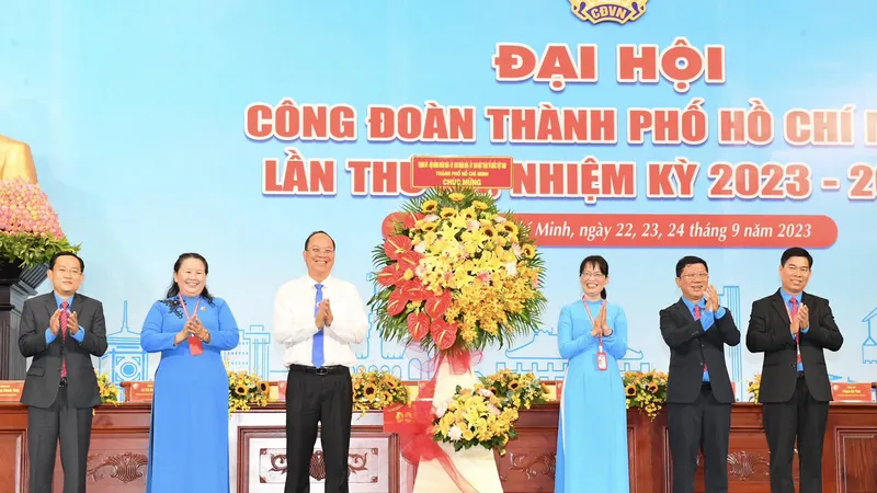 Khai mạc Đại hội Công đoàn TPHCM lần thứ XII