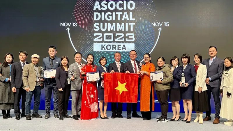 TPHCM đạt giải ASOCIO 2023 với hạng mục Chính phủ số xuất sắc