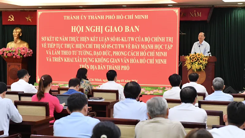Chung tay xây dựng TPHCM thành một Không gian văn hóa Hồ Chí Minh 