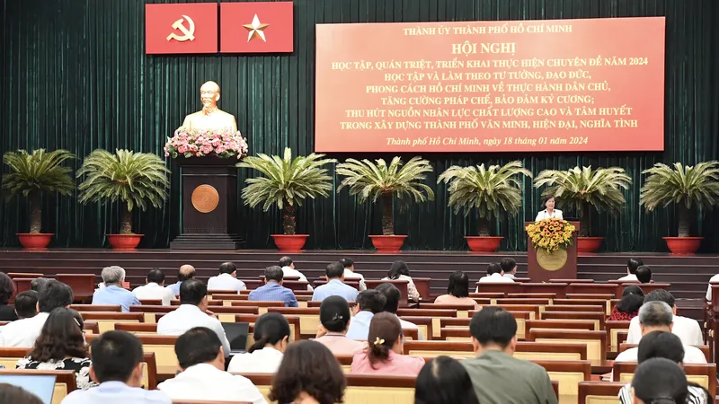 Hơn 78.700 cán bộ, đảng viên học tập Chuyên đề năm 2024 về học và làm theo Bác