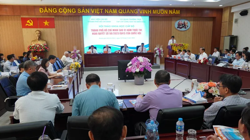 Hội thảo nhìn lại sau 1 năm thực thi Nghị quyết 98