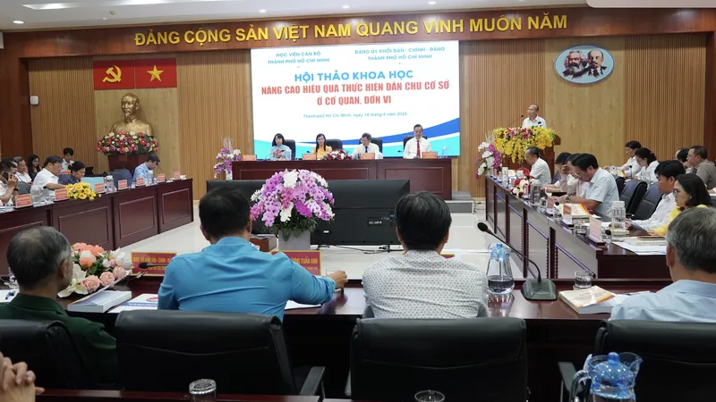 Nâng cao hiệu quả thực hành dân chủ cơ sở