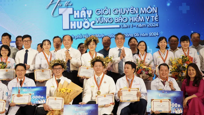 Chung kết hội thi “Thầy thuốc giỏi chuyên môn, vững bảo hiểm y tế” lần 1 - năm 2024 