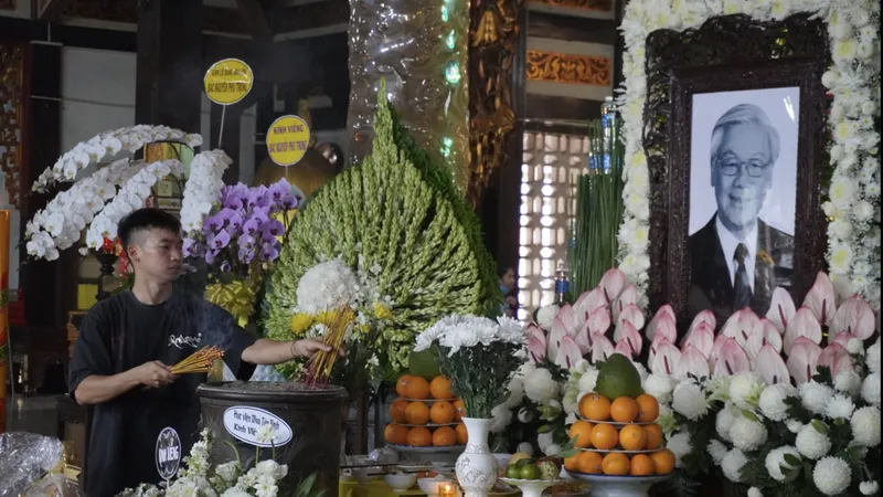 Thông tin chi tiết Lễ viếng và Lễ truy điệu Tổng Bí thư Nguyễn Phú Trọng tại Hội trường Thống Nhất, TPHCM 