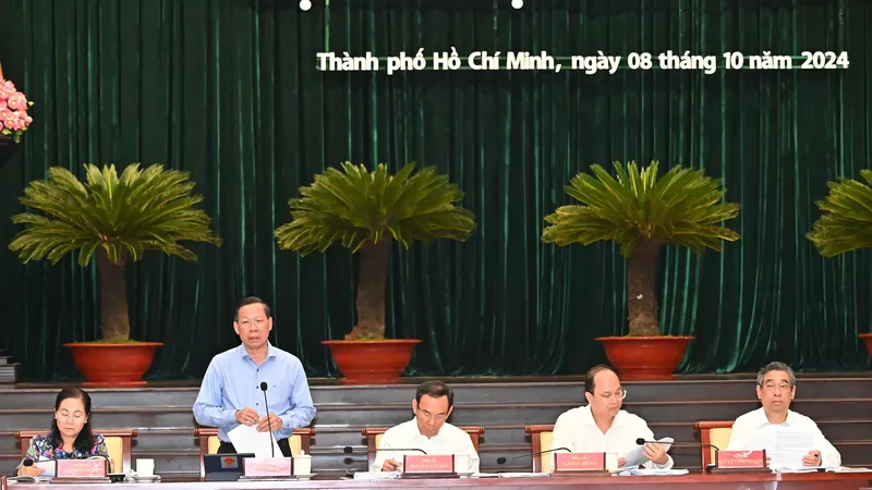 Chủ tịch UBND TPHCM nêu 5 nhóm dự án giải ngân đầu tư công