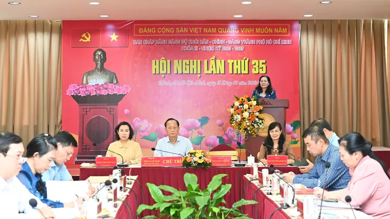 Đồng chí Nguyễn Thị Lệ: Giải quyết tồn đọng để chuẩn bị “tâm” và “thế” bước vào đại hội