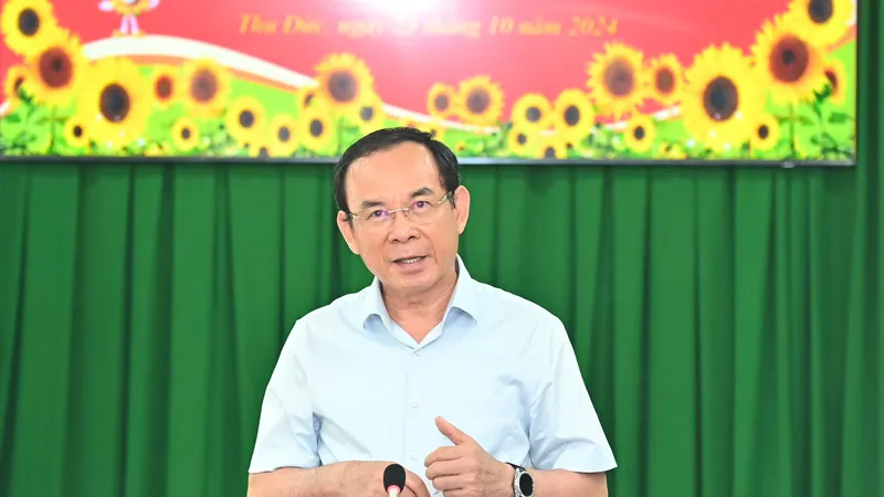 Bí thư Thành ủy TPHCM yêu cầu Văn kiện Đại hội Đảng bộ TP Thủ Đức phải trả lời được câu hỏi TP Thủ Đức có tốt hơn 3 quận trước khi thành lập