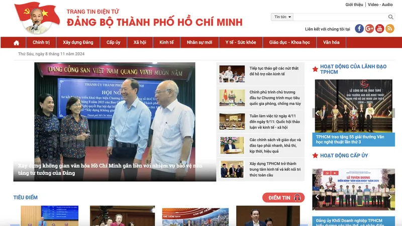 Ban Tuyên giáo Thành ủy TPHCM thông báo tuyển dụng viên chức năm 2024