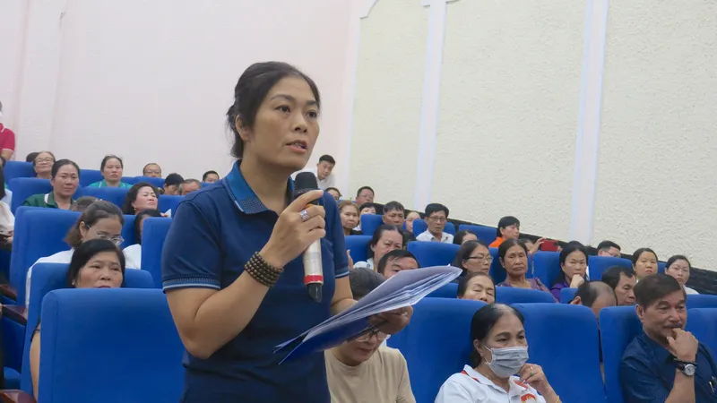 Cử tri TP Thủ Đức ủng hộ việc tinh gọn bộ máy 
