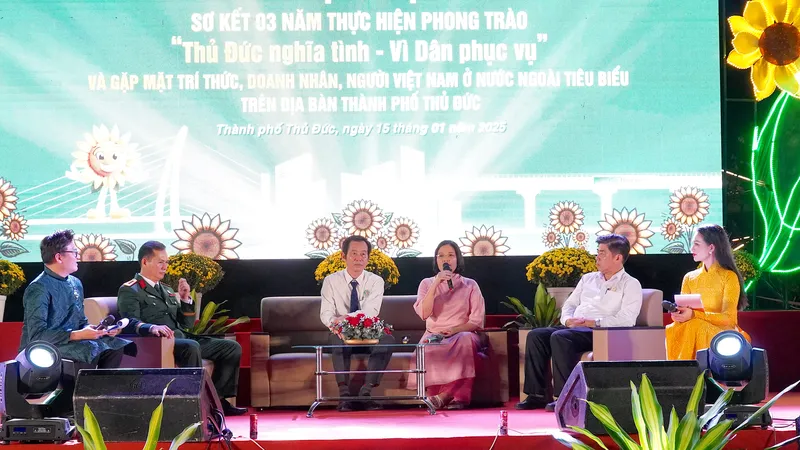  Phong trào “Thủ Đức nghĩa tình - Vì dân phục vụ” phát huy tinh thần đoàn kết, sáng tạo 