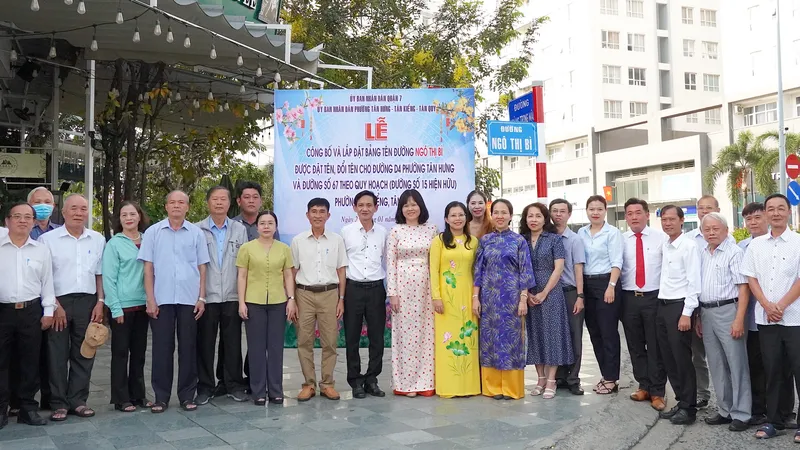 Tuyến đường mang tên Mẹ Việt Nam Anh hùng Ngô Thị Bì