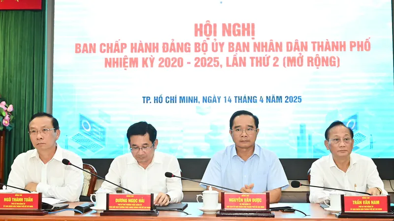 Đảng ủy UBND TPHCM đã thông qua 39 nội dung trọng tâm 