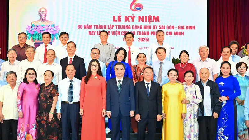 Học viện Cán bộ TPHCM tự hào 60 năm hình thành và phát triển