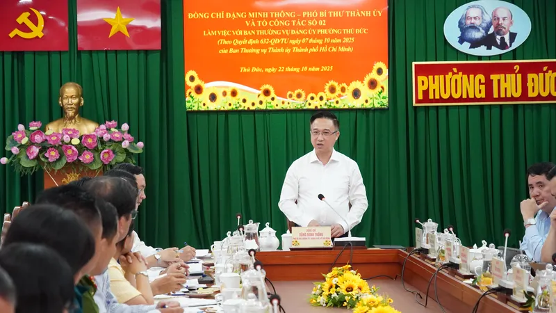 Rà soát, bổ sung các chỉ tiêu nhiệm vụ theo Nghị quyết Đại hội Đảng bộ TPHCM lần I