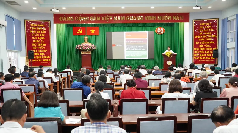 Phường Thủ Đức tập huấn công tác bảo vệ nền tảng tư tưởng của Đảng