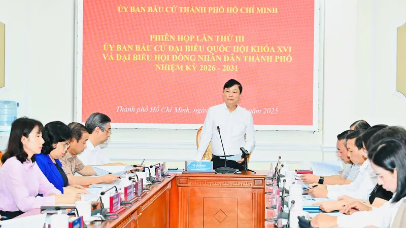 TPHCM dự kiến có 42 đơn vị bầu cử
