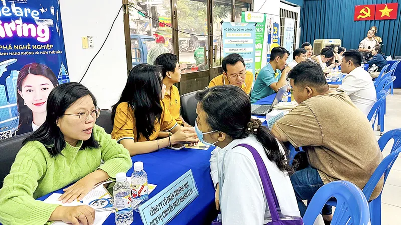 TPHCM: Gần 61.900 người được giới thiệu việc làm trong quý 1