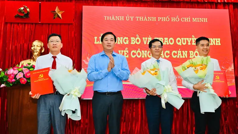 Kiện toàn nhân sự Ban Chấp hành, Ban Thường vụ Đảng ủy các cơ quan Đảng TPHCM
