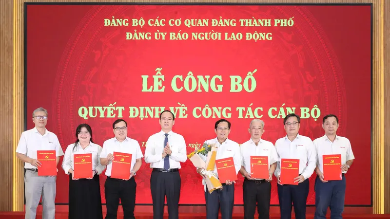 Chuẩn y nhân sự Đảng ủy Báo Người Lao Động nhiệm kỳ 2025 - 2030