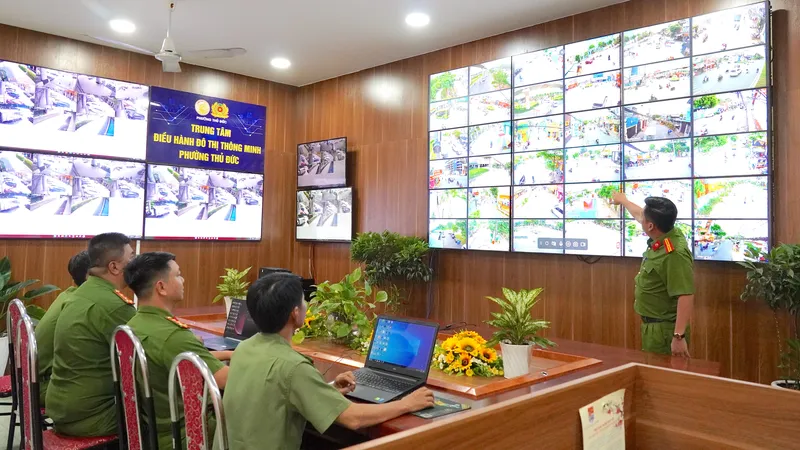 Phường Thủ Đức đưa vào vận hành Trung tâm điều hành đô thị thông minh