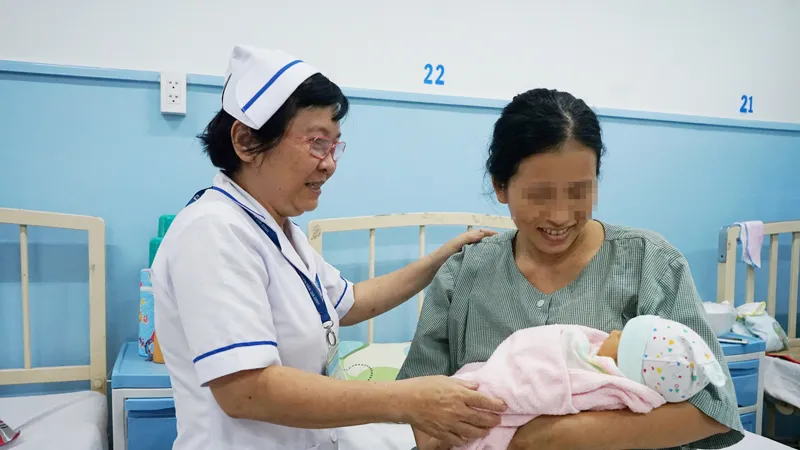 Niềm hạnh phúc của chị Đ.T.P.L khi sinh con khỏe mạnh