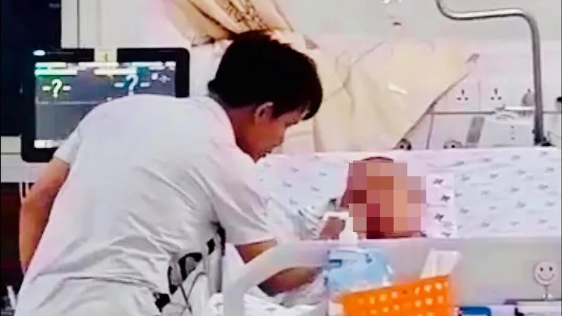 Hiện bệnh nhân đã tỉnh táo, nhận biết được cha mẹ