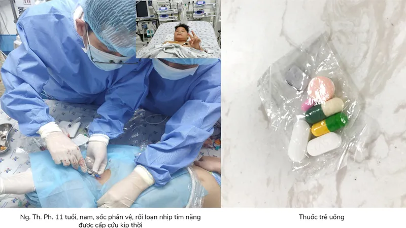 Tự ý sử dụng thuốc, bệnh nhi bị ngộ độc nặng