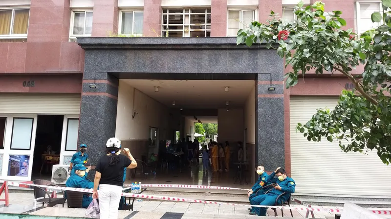 Phong tỏa 110 căn hộ chung cư Thái An 2, quận 12 vì có người nghi mắc Covid-19