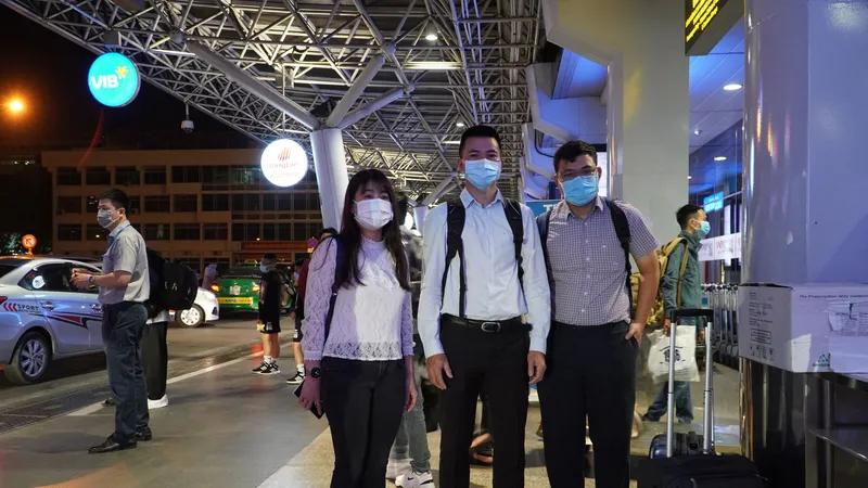 Đội phản ứng nhanh Bệnh viện Chợ Rẫy với 3 thành viên lên đường chi viện cho tỉnh Gia Lai vào sáng 3-2-2021