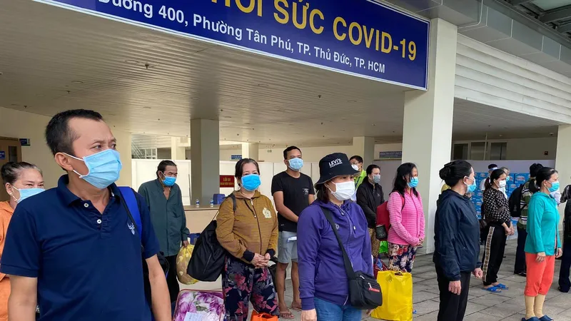 Ngày 26-7, TPHCM có thêm 2.115 bệnh nhân Covid-19 được xuất viện