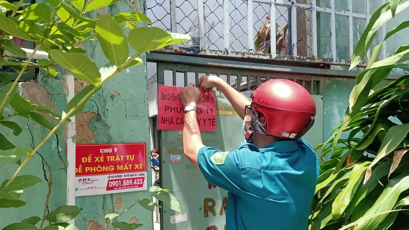 Một điểm cách ly tại nhà trên địa bàn TP