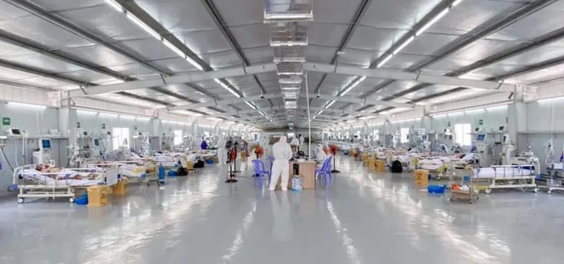 Bên trong Trung tâm Hồi sức Covid-19 đặt tại Bệnh viện dã chiến thu dung và điều trị Covid-19 số 13