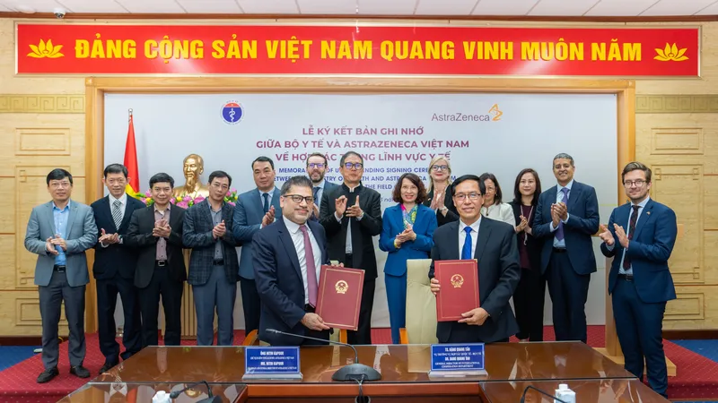 Toàn cảnh lễ ký kết 