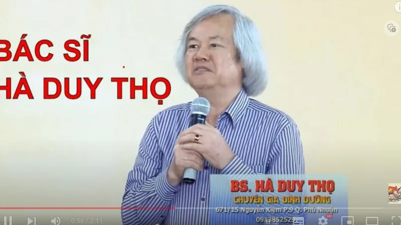 Sự thật về "bác sĩ Hà Duy Thọ" chuyên lên Facebook, TikTok tư vấn về thực dưỡng, điều trị ung thư