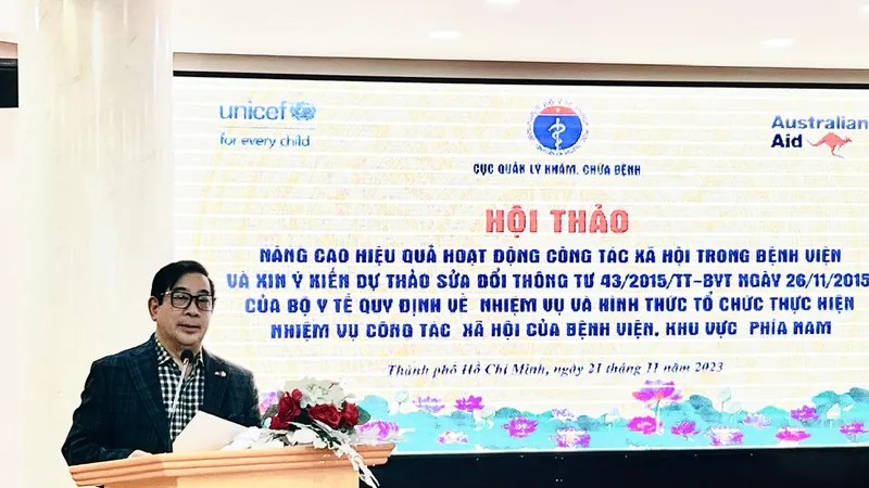 Cần chuẩn hóa hoạt động công tác xã hội trong bệnh viện 