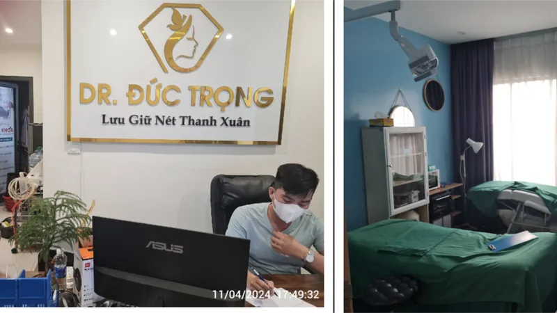 "Phòng mổ” trái phép treo biển hiệu “Dr Đức Trọng” trong một căn hộ ở khu chung cư trên địa bàn TP Thủ Đức, TPHCM