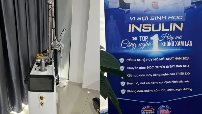 Một pano quảng cáo của cơ sở Vesta Center (số K8 Bis, đường Bửu Long, phường 15, quận 10, TPHCM)